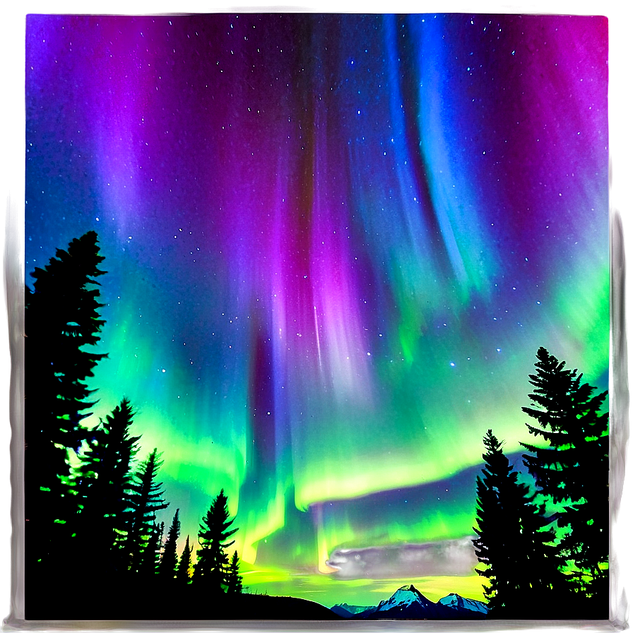 Captivating Aurora Borealis Png Qth