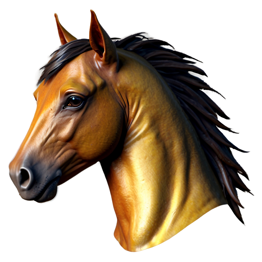 Captivating Horse Head Concept Png Rwq