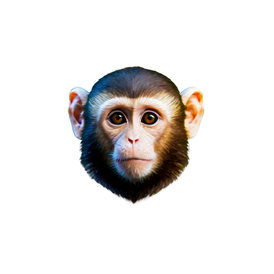 Capuchin Monkey Face Png 06292024