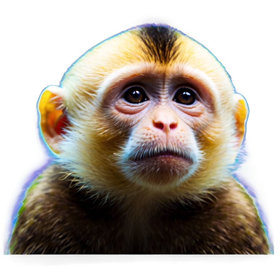 Capuchin Monkey Face Png Cxs96