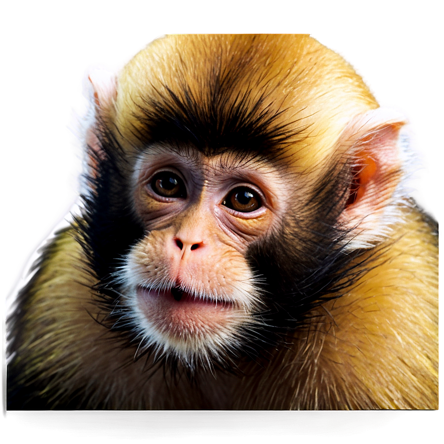 Capuchin Monkey Portrait Png 06292024