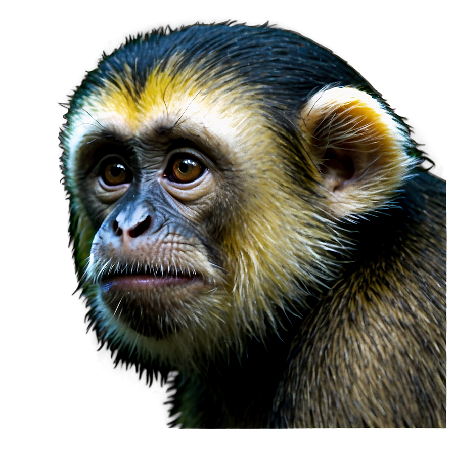 Capuchin Monkey Portrait Png Usp84