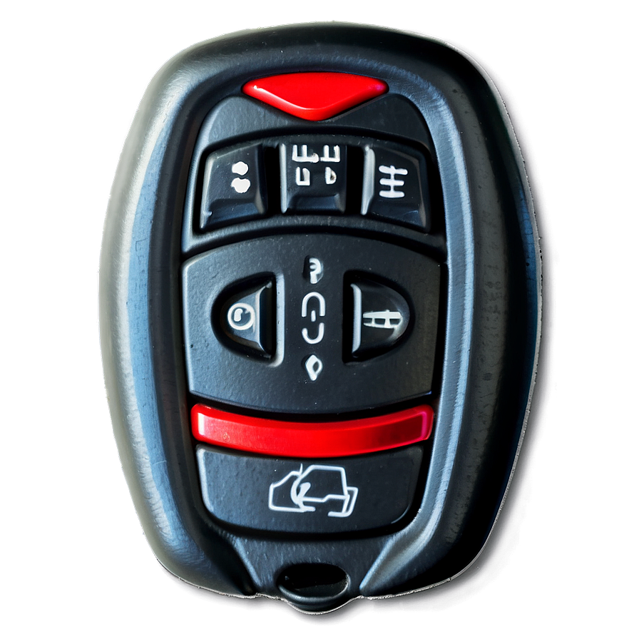 Car Key With Alarm Button Png 40