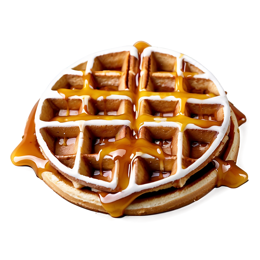 Caramel Apple Waffle Png 05212024