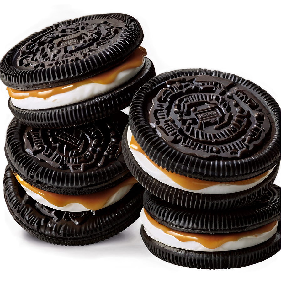 Caramel Coconut Oreo Png 06122024