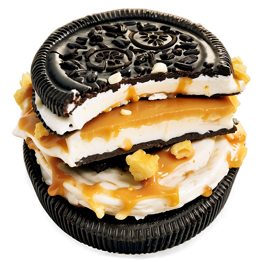 Caramel Coconut Oreo Png Phe11