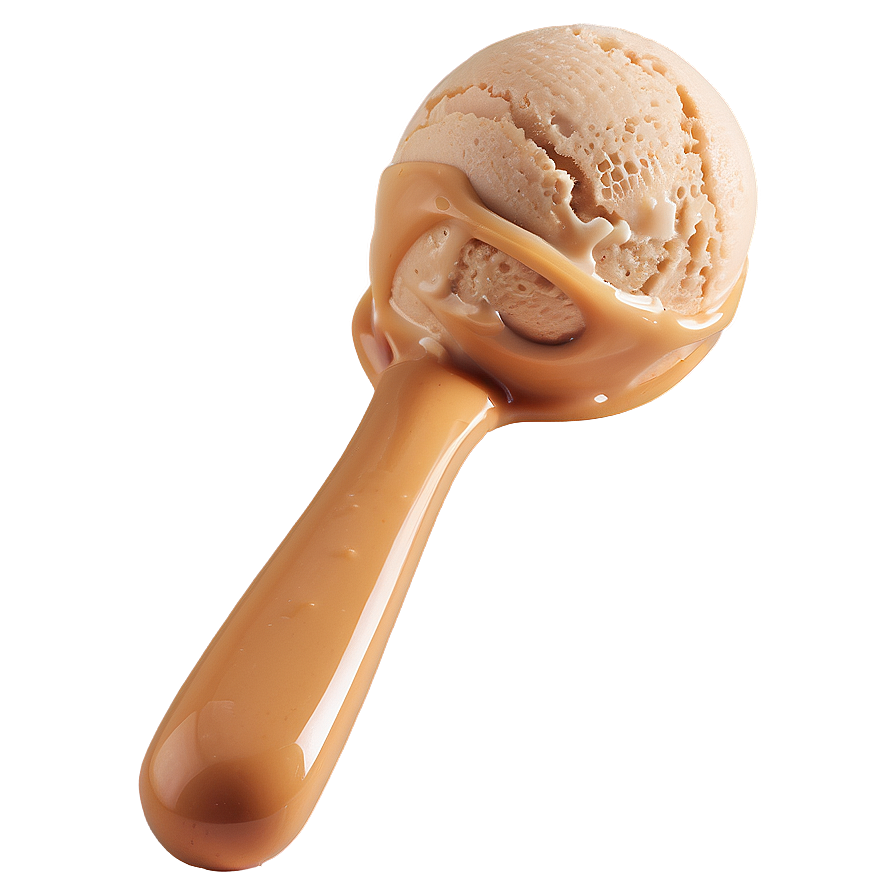 Caramel Ice Cream Scoop Png Udf50