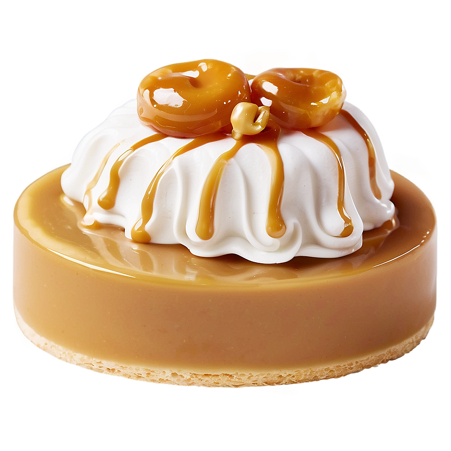 Caramel Mousse Cloud Png 15