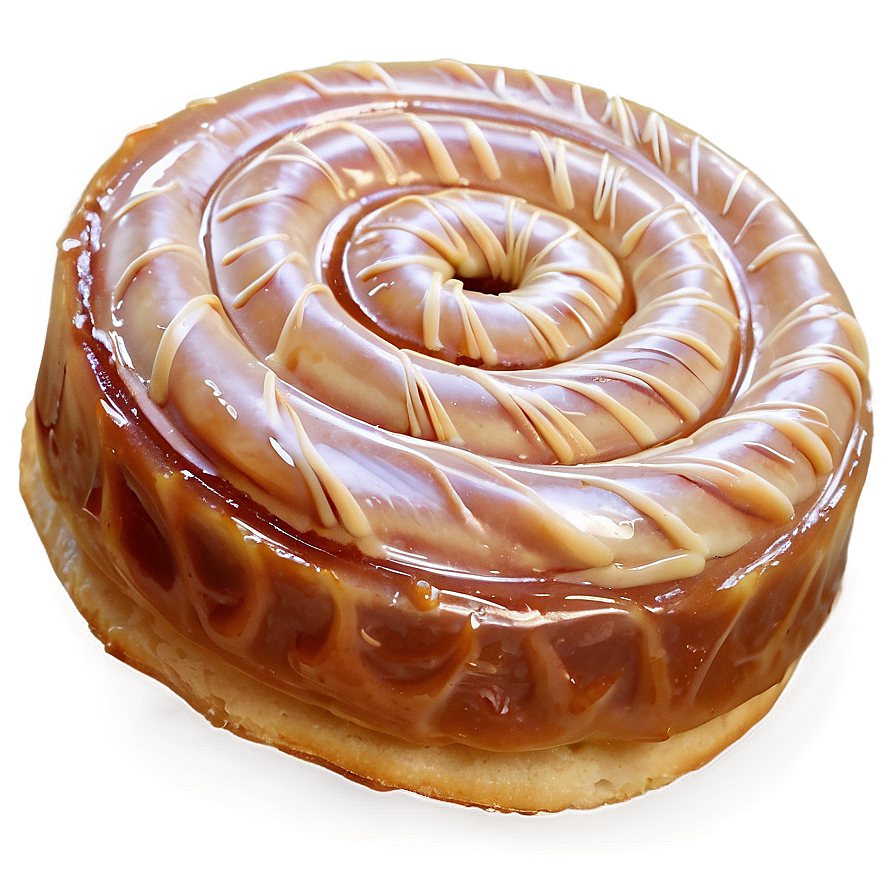 Caramel Twist Pastry Png 63