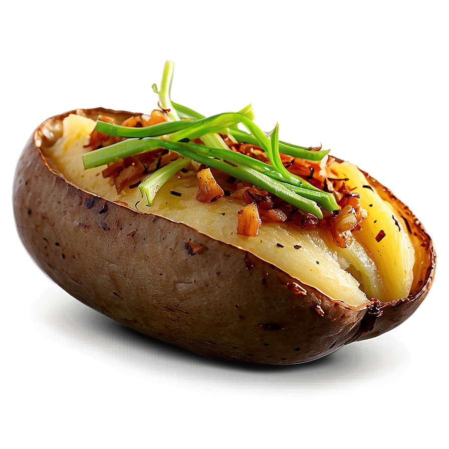 Caramelized Onion Baked Potato Png Irn