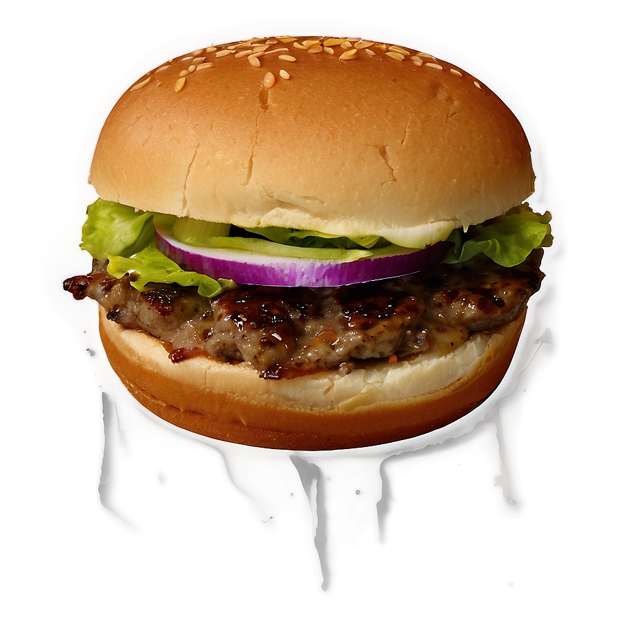 Caramelized Onion Burger Png 31