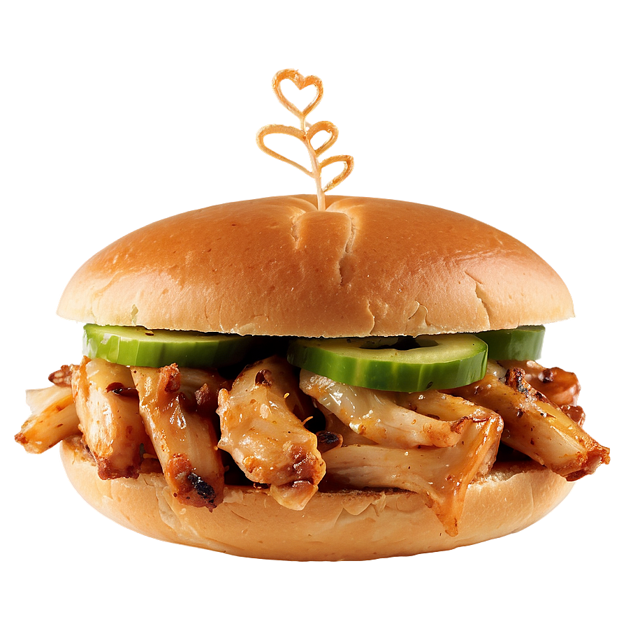 Caramelized Onion Chicken Sandwich Png Fmr