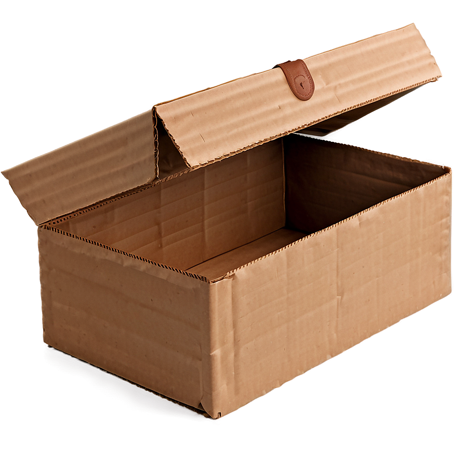 Cardboard Box Open Lid Png Fbh64