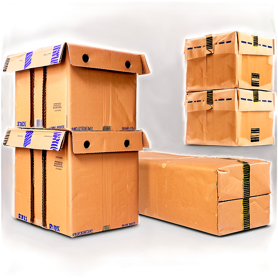 Cardboard Packaging Material Png 05242024