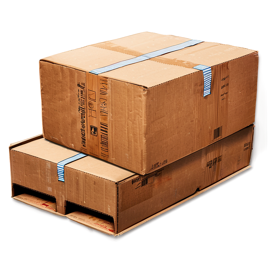 Cardboard Shipping Box Icon Png Qod