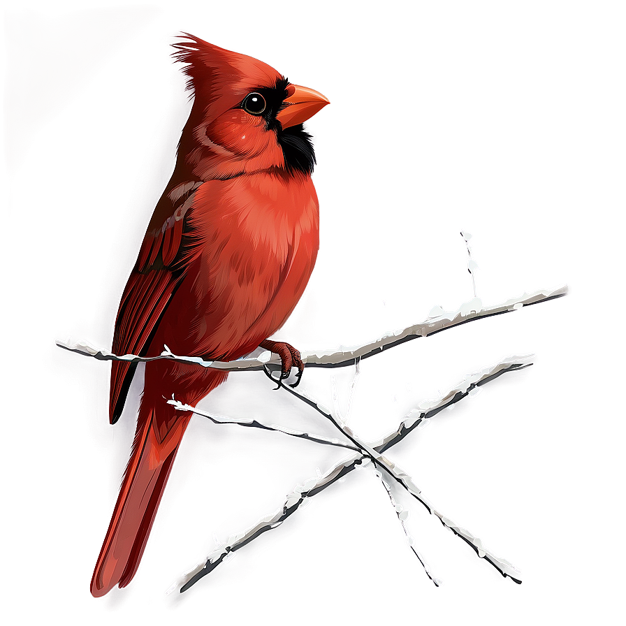 Cardinal Bird Vector Png 54