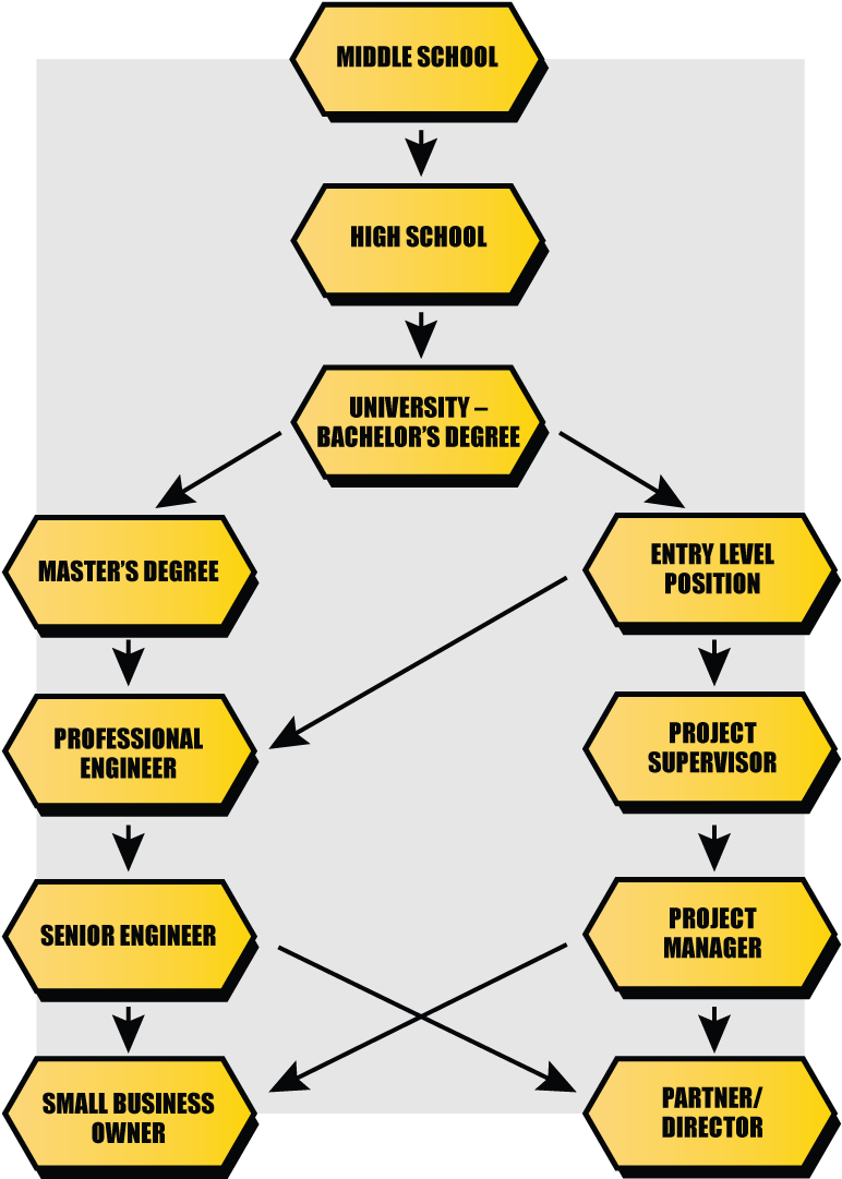 Career Progression Flowchart