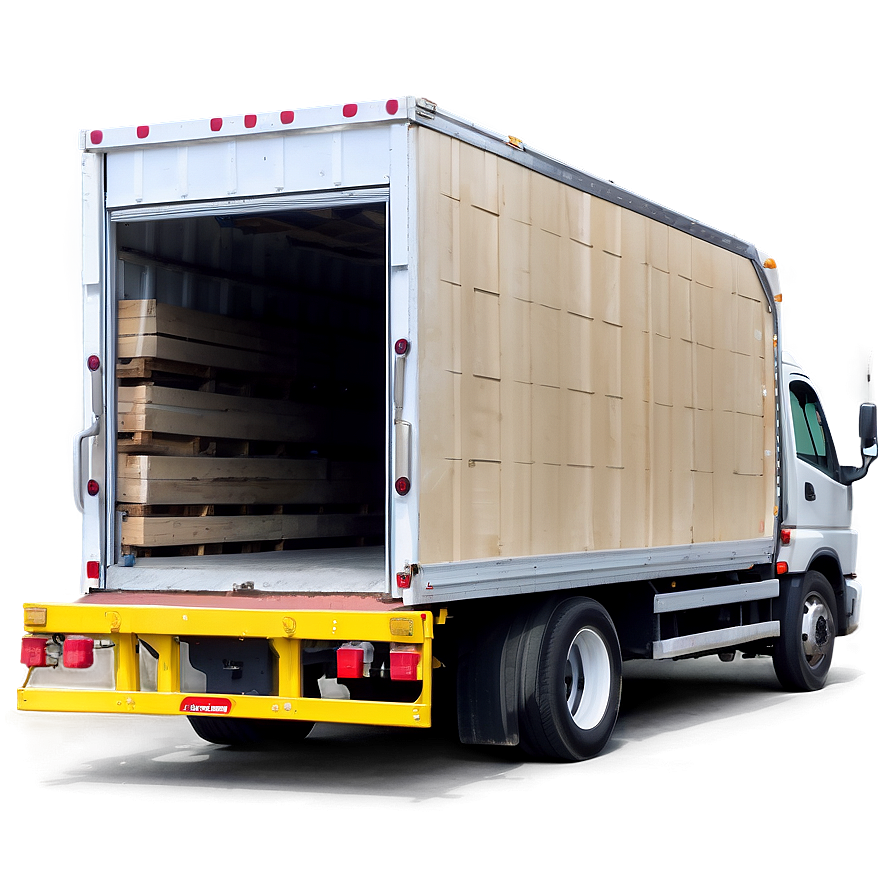 Cargo Box Truck Png 8