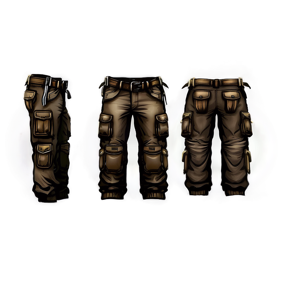 Cargo Pocket Pants Png 88