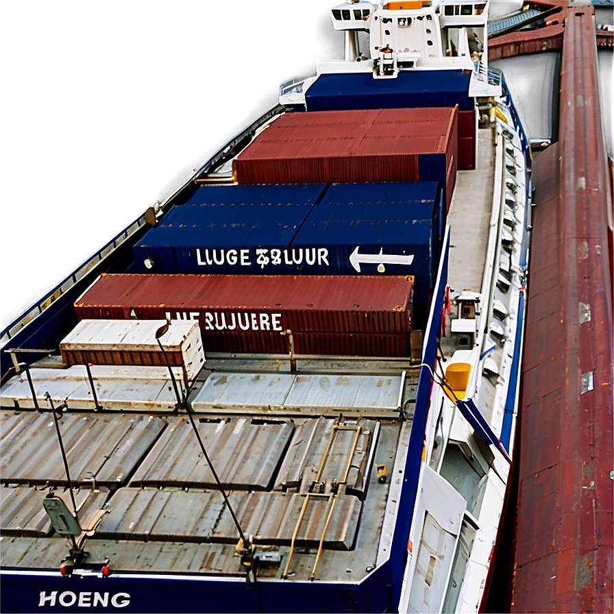 Cargo Ship Boat Png 05042024