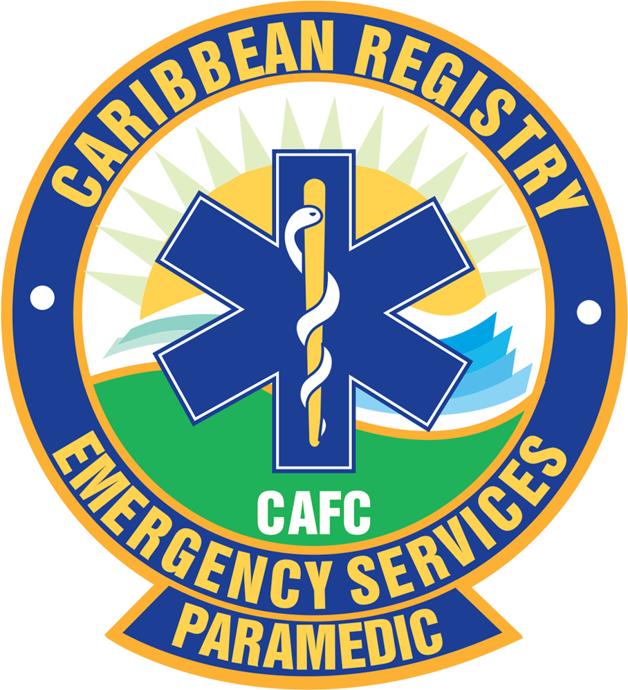 Caribbean Registry Emergency Services Paramedic Badge
