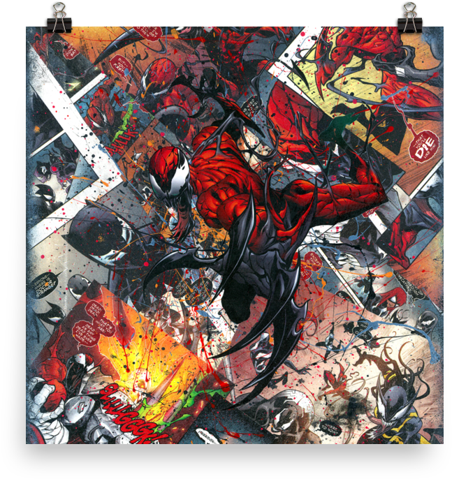 Carnage Comic Artwork