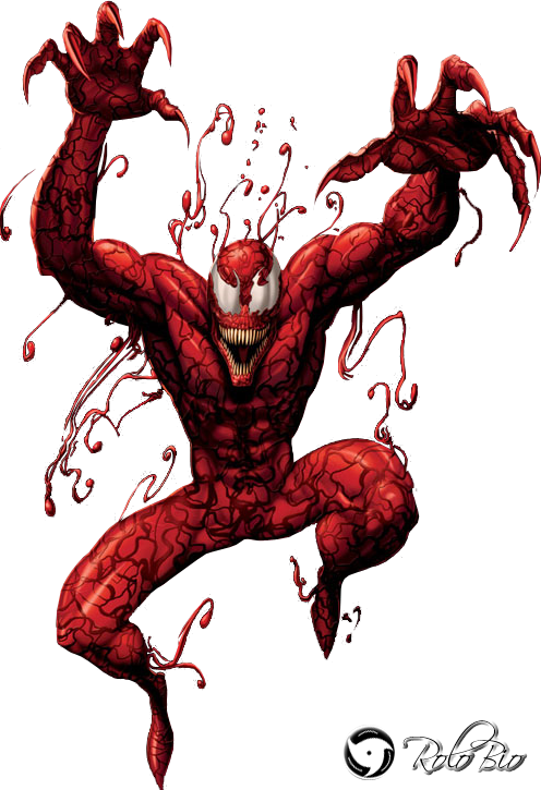 Carnage Comic Character Illustration