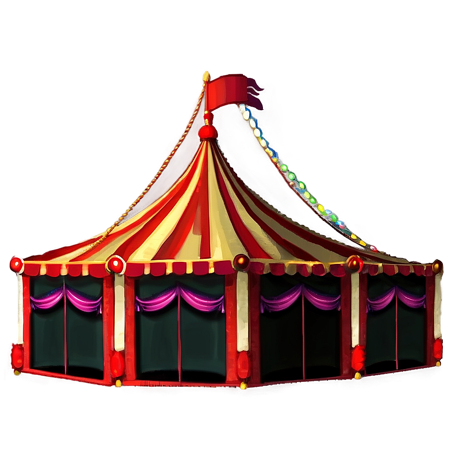 Carnival Tent Under The Stars Png Ada