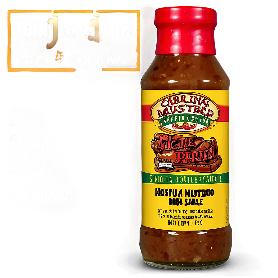 Carolina Mustard Bbq Sauce Png 06282024