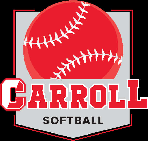 Carroll Softball Team Logo