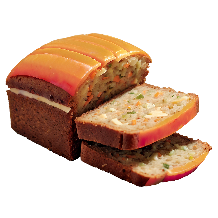 Carrot Bread Slice Png 06132024