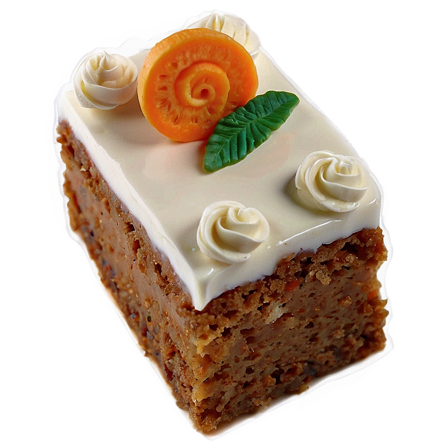 Carrot Cake Slice Png Prp