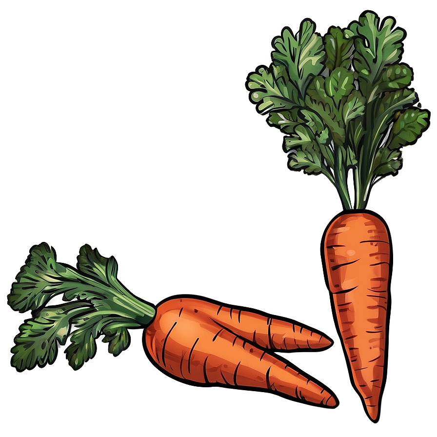 Carrot Doodle Png Wll95