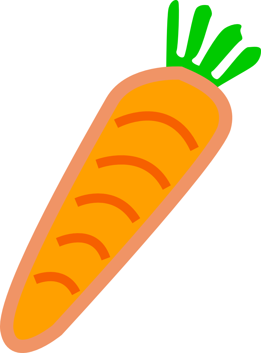 Carrot Icon Graphic