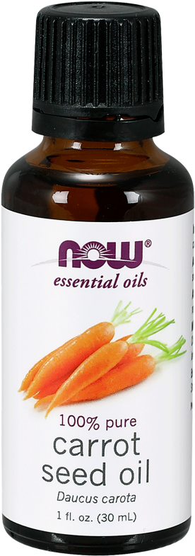 Carrot Seed Essential Oil Bottle