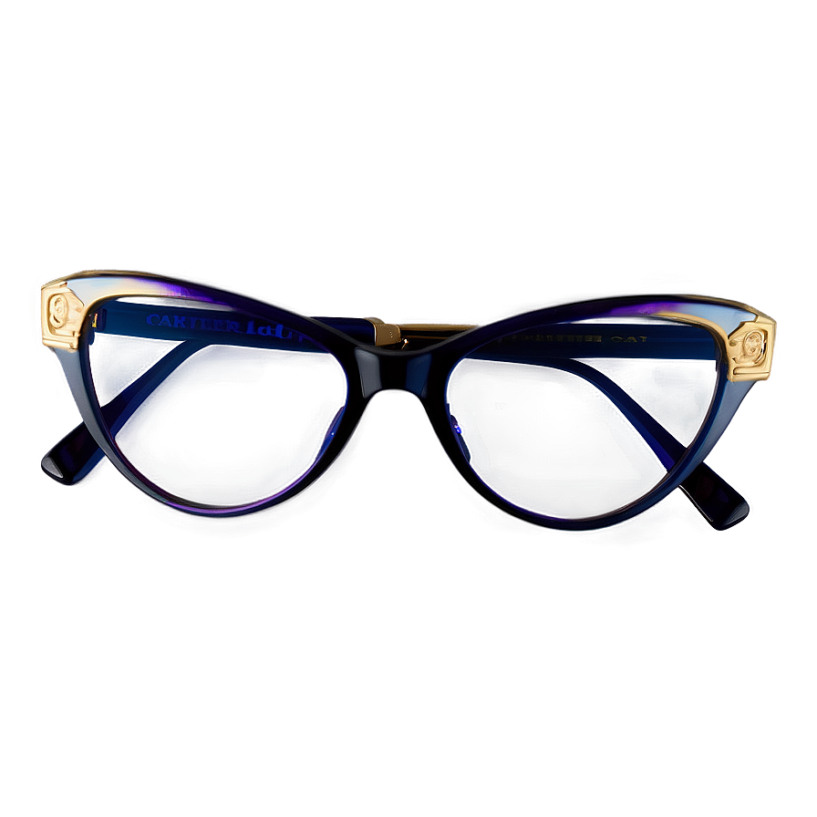 Cartier Cat Eye Glasses Png Iun