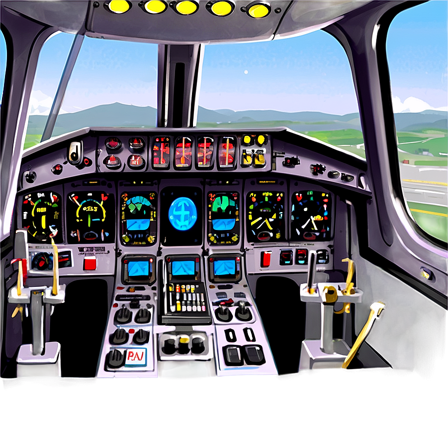 Cartoon Airplane Cockpit View Png Ijn