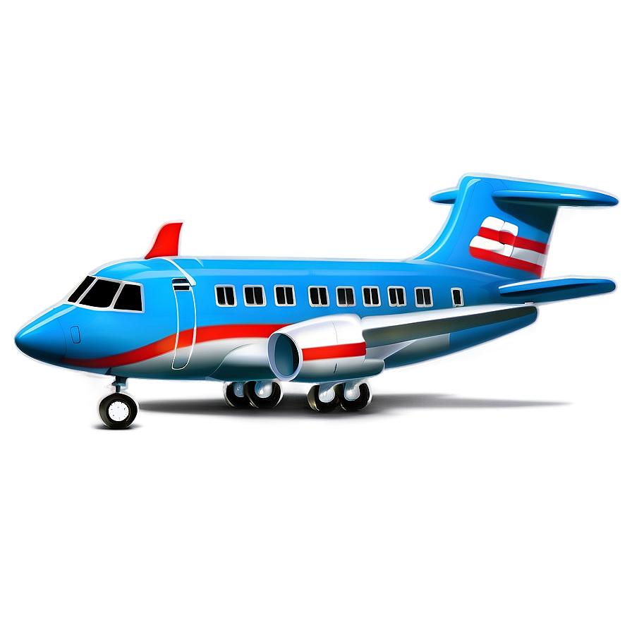 Cartoon Airplane For Kids Png Aac