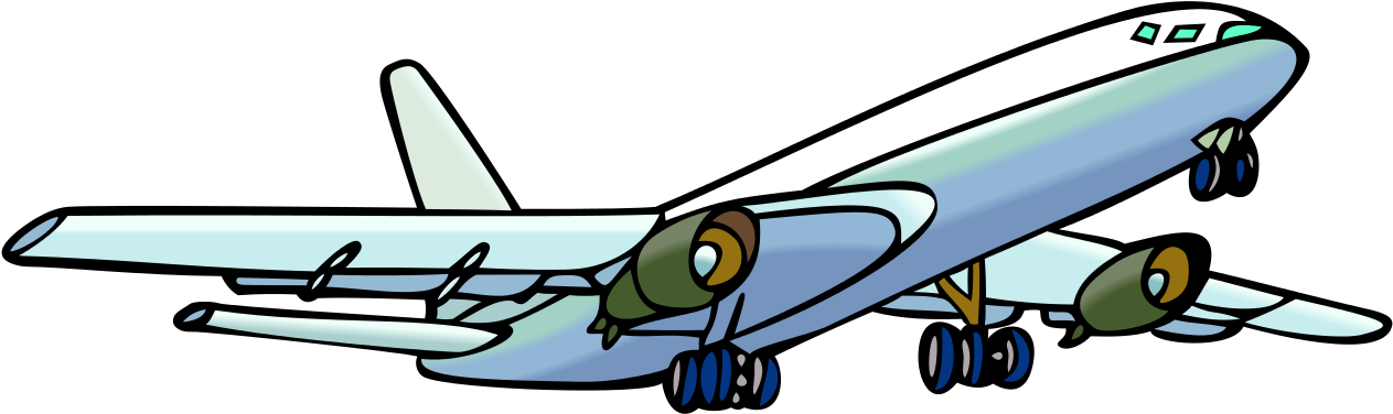 Cartoon Airplane Illustration