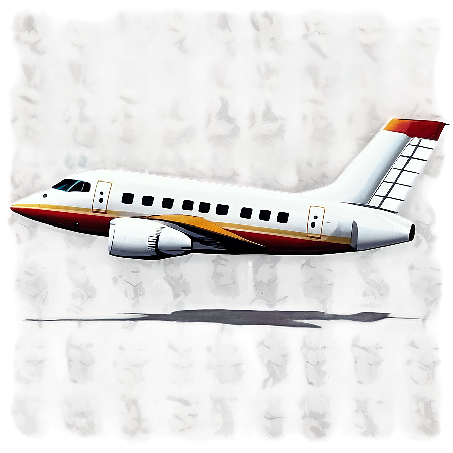 Cartoon Airplane With Passengers Png Cpw