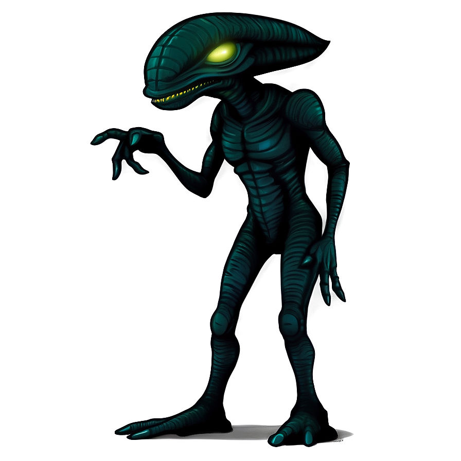 Cartoon Alien In Forest Png 06292024