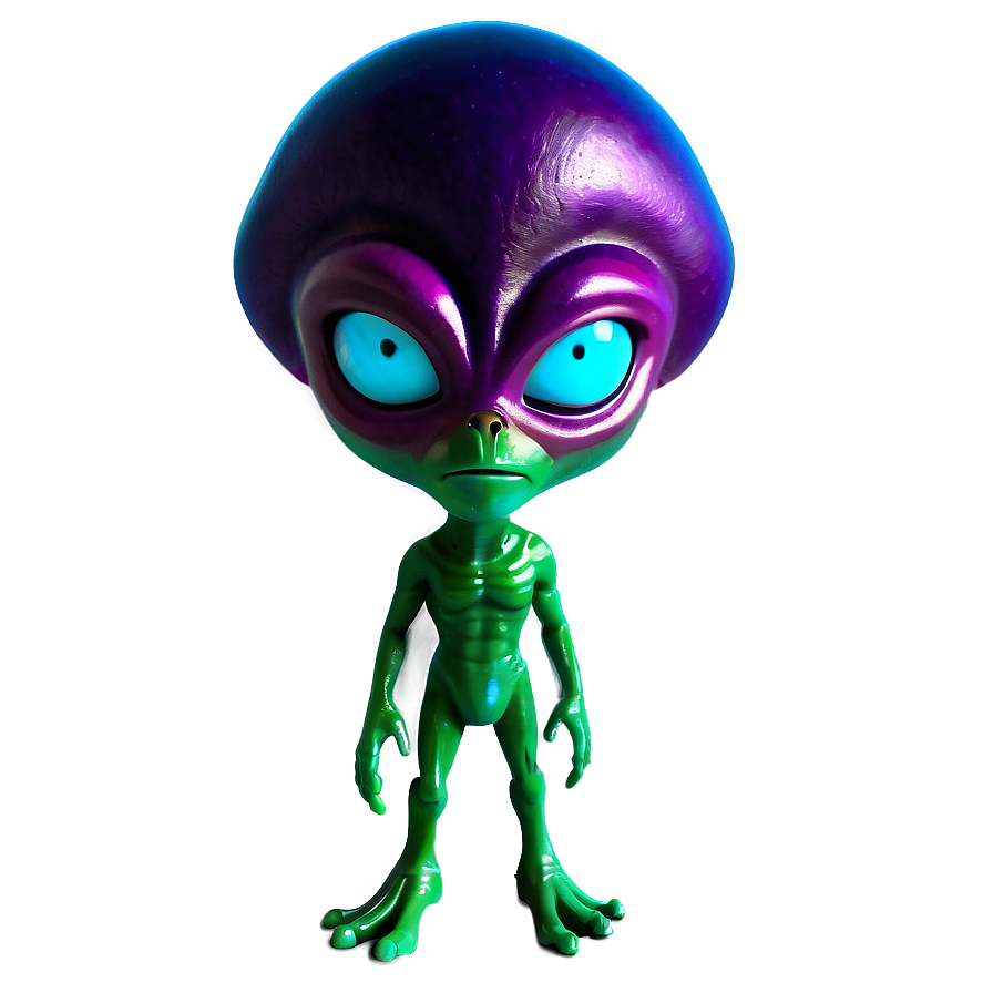 Cartoon Alien In Galaxy Png 06292024