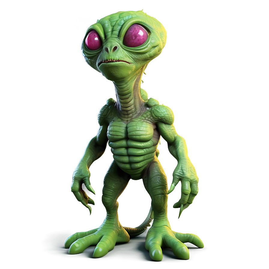 Cartoon Alien Monster Png 06282024