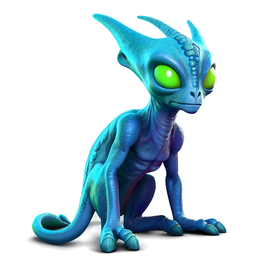 Cartoon Alien Pet Png Ebu48