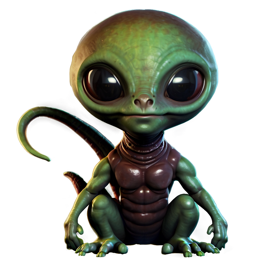 Cartoon Alien Pet Png Hdc