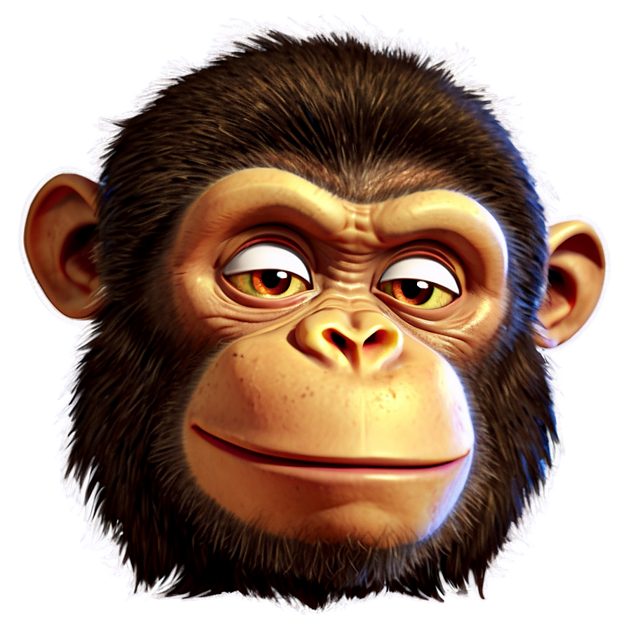 Cartoon Ape Character Png Eqj50