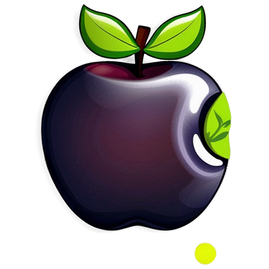 Cartoon Apple A