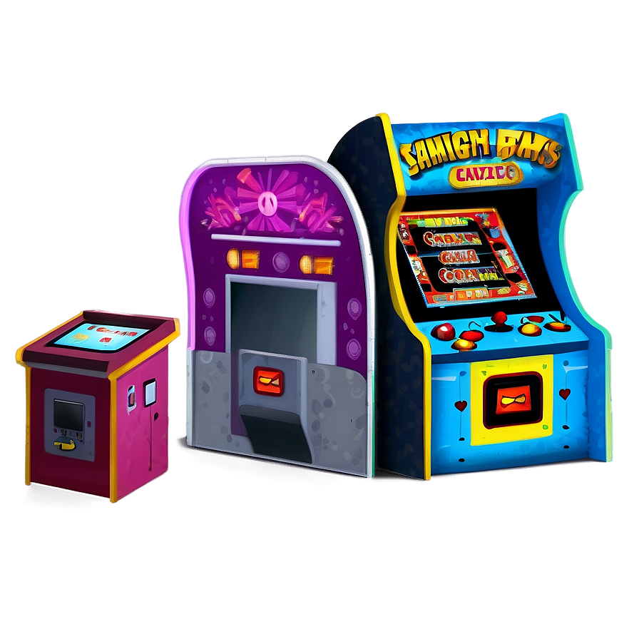 Cartoon Arcade Games Png 78