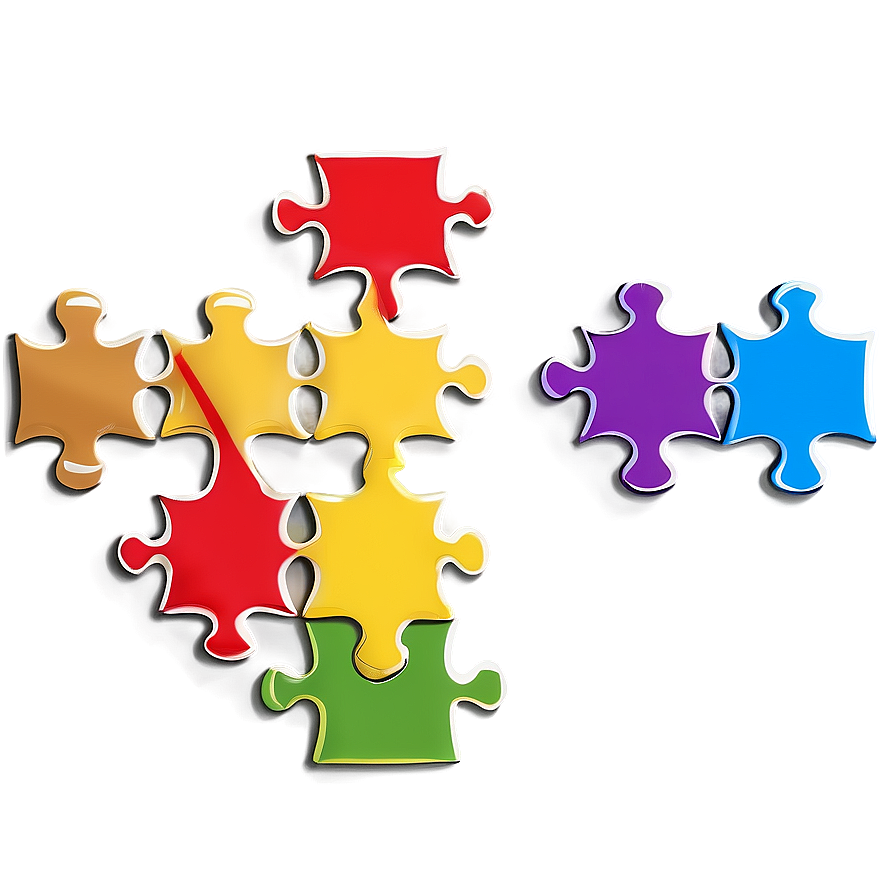 Cartoon Autism Puzzle Piece Png Uli92