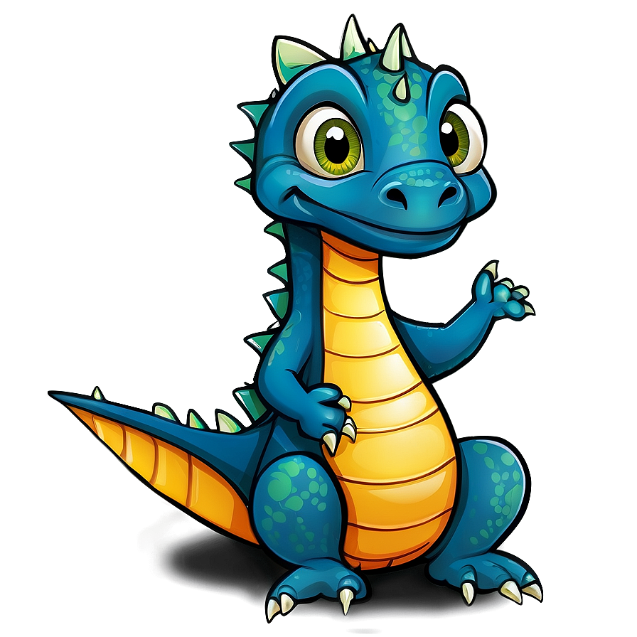 Cartoon Baby Dragon Png Csm50